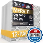 Bnx Trufilter 20X20X1 Air Merv 11 12-PACK Made In Usa Allergen. Fixed Price $141.36.