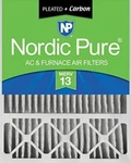 Nordic Pure 20X25X5 Merv 13 Pleated Plus Carbon Lennox X6673 Replacement F.... Fixed Price $29.95.