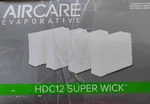 Aircare HDC12 Super Wick Evaporative Humidifier Filters - 4 Pack (1 Damaged). Fixed Price $18.99.