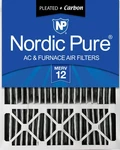 20X25X5 (4 3/8) Lennox X6673 X6675 Replacement Merv 12 Pleated + Carbon Pack. Fixed Price $47.99.