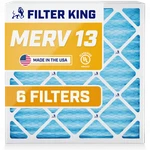 Filter King 19.75X19.75X1 Air 6-PACK Merv 13 Actual Size. Fixed Price $133.74.