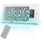 Vallisco Register Booster Fan 4"X10", 10-SPEED Quiet Vent With Negative Ion. Fixed Price $29.77.