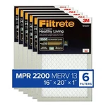 Filtrete 16X20X1 Furnace Air Filter, Merv 13, Mpr 2200, Elite Allergen, Ba.... Fixed Price $135.10.