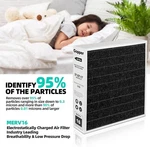 Gopper X7935 Merv 16 20"X20"X5" Carbon Clean Filter Bundle. Fixed Price $52.00.