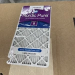 Nordic Pure 25X25X1 Merv 8 Pleated Furnace Air Filters 6 Pack. Fixed Price $42.00.