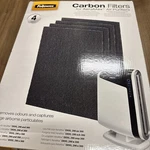 Fellowes Aeramax, Carbon Air Purifier Filter, 4/PACK (9324201) DX55. Fixed Price $30.00.
