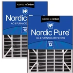 Nordic Pure 20X25X5 Actual Size 19 3/4 24 1/4 7/8 Air Bear Filter. Fixed Price $124.12.