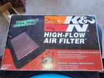 K&n 33-2247 Air Filter Washable High Flow Lifetime Performance#. Fixed Price $50.00.