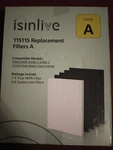 Isinlive True Hepa + 4 Carbon Replacement Filters 115115 For Winix. Fixed Price $24.99.