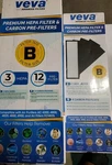 4 Veva Size Premium Hepa Replacement Plus 16 Carbon Pre-filters. Fixed Price $19.99.