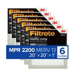 Filtrete 20X20X1 Furnace Air Filter Merv 13 Mpr 2200 Elite Allergen Bacteria. Fixed Price $156.88.