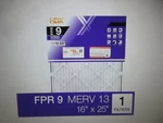 Hdx 16 In. 25 Trion Airbear Replacement Pleated Filter Fpr 9. Fixed Price $29.95.