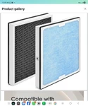 Hepa & Activated Carbon Filter Replacement 2 Set Compatible With Alorair Cleans. Fixed Price $68.00.