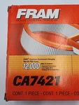 Fram Extra Life CA6479 Air Filter,. Fixed Price $8.99.