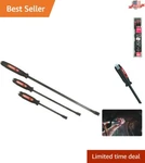 Heavy-duty Mayhew Curved Screwdriver Pry Bar Set Rust-resistant Tool Steel. Fixed Price $81.87.