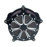Air Filter Intake Cnc Cut Cleaner Venturi Motorcycle Chrome Kit For Harle.... Fixed Price $148.79.