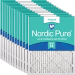 Nordic Pure 18X25X1 Actual Size 17 1/2 24 3/4 Pleated Merv 14 Air. Fixed Price $284.47.