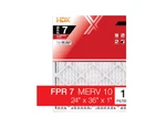 Hdx 24 In. 36 Allergen Plus Pleated Air Filter Fpr 7, Merv 11. Fixed Price $18.81.