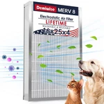Filter 16X25X4 Reusable Washable Electrostatic Merv 8 Demiwise Air Resuable. Fixed Price $154.99.
