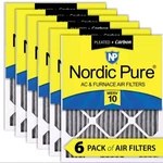 Nordic Pure 24X24X1 And Furnace Air Filters Merv Pleated Mpr 900-1000. Fixed Price $39.00.