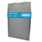 Wioair Washable Furnace Filter, Merv 8, (20"X30"X1"). Fixed Price $61.88.