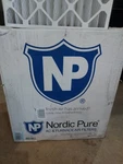 Nordic Pure 255649-103 & More (4 Pack) Furnace Air Filter 20"X20"X5" Merv. Fixed Price $118.00.
