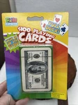 Fun Express Playing Cards $100 Dollar Bill Ben Franklin New Sealed. Fixed Price $9.99.