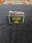 Vintage Lighter Advertising American Linen / Complete Clean & Works Great 3047. Fixed Price $38.00.