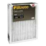 3M Filtrete Clean Living Basic Dust Filter, Mpr 300, 16X25X1 Merv (6-PACK). Fixed Price $48.50.