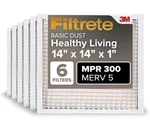 Filtrete 14X14X1 Furnace Air Filter, Merv 5, Mpr 3006-PACK. Fixed Price $39.99.