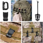 13PCS Tactical Gear Clip Strap For Molle Bag Backpack Vest Belt D Ring. Fixed Price $11.80.