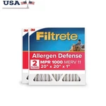 3M Mpr 1000 2-PACK Air Filter Merv 11 3-MONTH Hvac Dust & Allergen Removal New. Fixed Price $32.21.