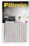 Pack 3M Filtrete Clean Living Dust Reducing 300 Mpr 16" X 20" 1" Filters. Fixed Price $36.88.