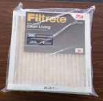 Filtrete 20X20X1" Air Filters, Mpr 300, 6-PACK. Fixed Price $27.00.