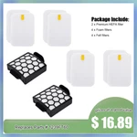 Hepa Filter Foam Felt Kit For Shark Navigator Pet Pro ZU60 NV255 Vacuum. Fixed Price $17.89.