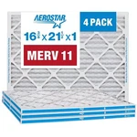 Aerostar 16 3/8 X 1/2 Merv Pleated Air Filter, Furnace Filte.... Fixed Price $45.92.