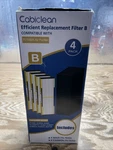 Cabiclean Air Filter Hepa Replacement FLT4825 Compatible 4PACK Damaged Box. Fixed Price $28.49.