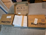 Nib. 3 Qty. Magic Filter 16X25X1 Merv Furnace Hvac Air BT108.01160250. Fixed Price $20.00.