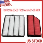 For Honda 2003-08 Pilot / Acura 2001-06 Mdx Combo Set Engine & Cabin Air Filter. Fixed Price $20.42.