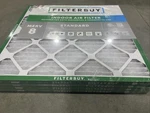 4 Pack - Filterbuy 21X22X1 Pleated Air Filters For Hvac Furnace Merv 8. Fixed Price $12.50.