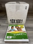 Aaf Flanders Naturalaire Standard Filter 10H X 10W 1D Merv 8 Case Of 12. Fixed Price $105.00.