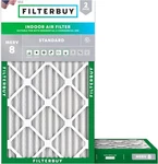 Filterbuy 10X25X2 Merv 8 Air Replacement Hvac Furnace. Fixed Price $34.98.