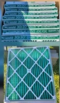 Camfil Pleated Air 25X20X2 Open Box Of 8 +3 Xtreme Plus (11 Filters). Fixed Price $95.00.