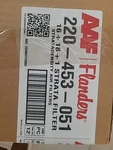 Case Of 12 220-453-051 Aaf Flanders Air Filter Flat Panel Ez Ii 16X18X1 -nib. Fixed Price $14.92.