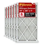 Filtrete 14X36X1 Furnace Air Filter, Merv 11, Mpr 1000, Micro Allergen Def.... Fixed Price $103.07.
