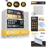 Trufilter 20X20X1 Air Merv 11 6-PACK Allergen Defense Electrostat.... Fixed Price $109.99.