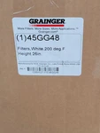 Air Handler 45GG48 FILTERS,WHITE,200 Deg.f,act.height 26IN. Free Shipping L48. Fixed Price $129.99.