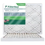 Filterbuy 14X20X2 Pleated Air Filters, Replacement For Hvac Furnace (merv 13). Fixed Price $17.95.