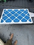 Airflow Afp 30 Pleated Hvac Filter Synthetic Blue 16X25X2 Merv 2000. Fixed Price $20.00.