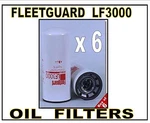 Fleetguard Filters (LF3000) Box Of 6. Fixed Price $200.44.